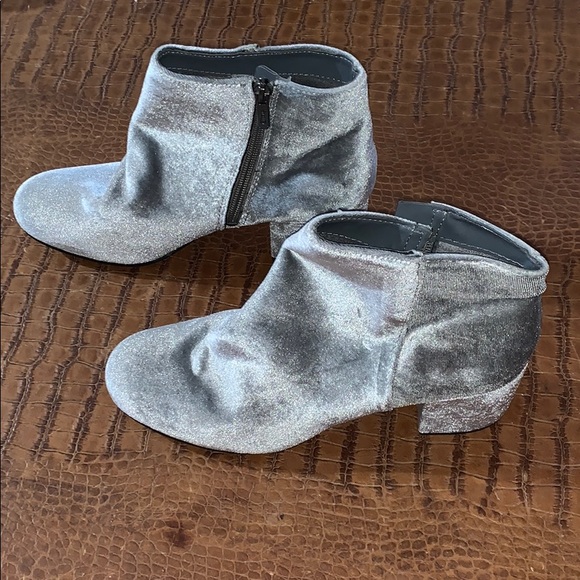 Sam Edelman Circus Gray Velvet Boots Size 10 - Picture 2 of 7